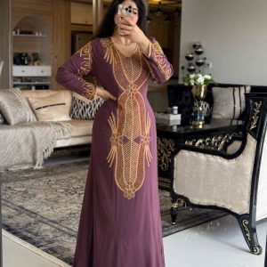 پیراهن ماکسی خلیجی مدل 2