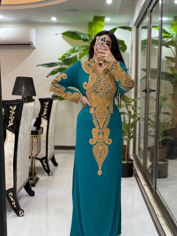 پیراهن ماکسی خلیجی مدل 3 - تصویر 5