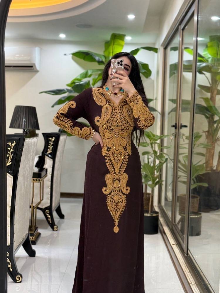 پیراهن ماکسی خلیجی مدل 3 - تصویر 6